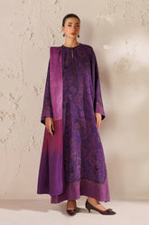 BAROQUE-3PC KHADDAR PRINTED SHIRT WITH KHADDAR PRINTED DUPATTA AND PRINTED TROUSER-W.J-2660