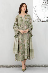 JAZMIN-3PC KHADDAR SHIRT WITH KHADDAR PRINT DUPATTA AND PRINT TROUSER-W.J-1679