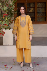 BATIK-2PC LAWN EMBROIDERED SHIRT WITH LAWN TROUSER-W.J-145