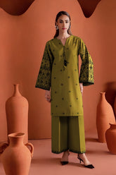 BATIK-2PC LAWN EMBROIDERED SHIRT WITH TROUSER-W.J-1023