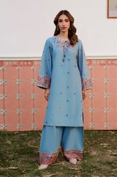 BATIK-2PC LAWN EMBROIDERED SHIRT WITH LAWN TROUSER-W.J-138