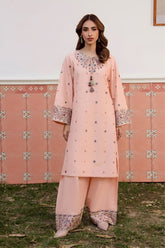 BATIK-2PC LAWN EMBROIDERED SHIRT WITH LAWN TROUSER-W.J-137