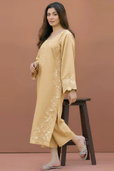 LAJWANTI-2PC LAWN EMBROIDERED SHIRT WITH LAWN TROUSER-W.J-18