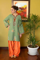 URGE-2PC LAWN EMBROIDERED SHIRT WITH TROUSER-309