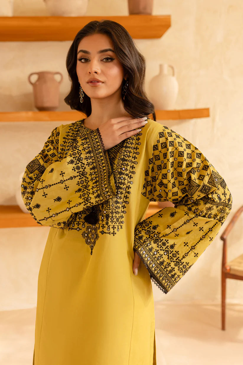 BATIK-2PC SEQUIN LAWN EMBROIDERED SHIRT WITH SEQUIN LAWN EMBROIDERED TROUSER-W.J-1638