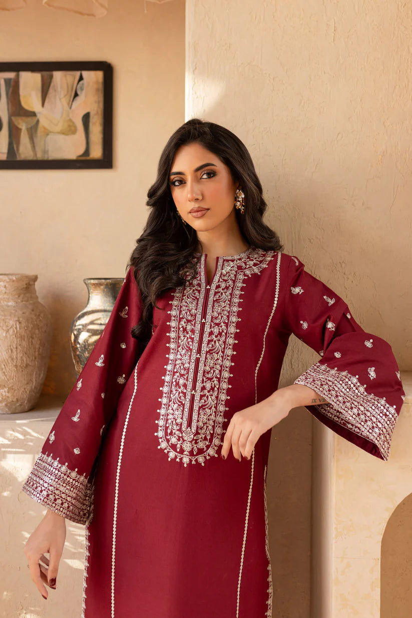 BATIK-2PC SEQUIN LAWN EMBROIDERED SHIRT WITH SEQUIN LAWN EMBROIDERED TROUSER-W.J-1735