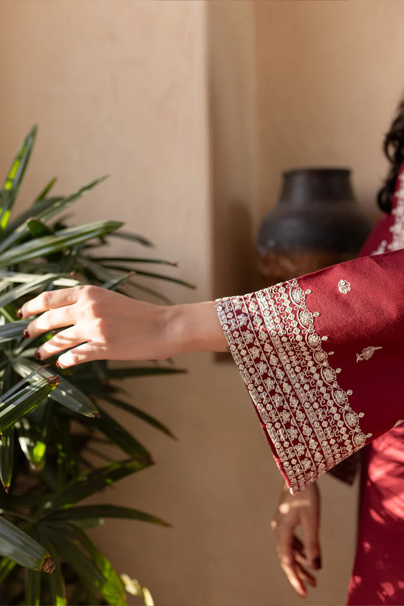 BATIK-2PC SEQUIN LAWN EMBROIDERED SHIRT WITH SEQUIN LAWN EMBROIDERED TROUSER-W.J-1735