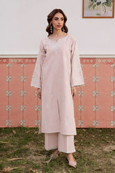 BATIK-2PC LAWN EMBROIDERED SHIRT WITH LAWN TROUSER-W.J-123