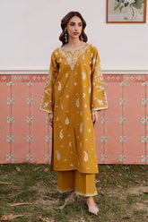 BATIK-2PC LAWN EMBROIDERED SHIRT WITH LAWN TROUSER-W.J-1011