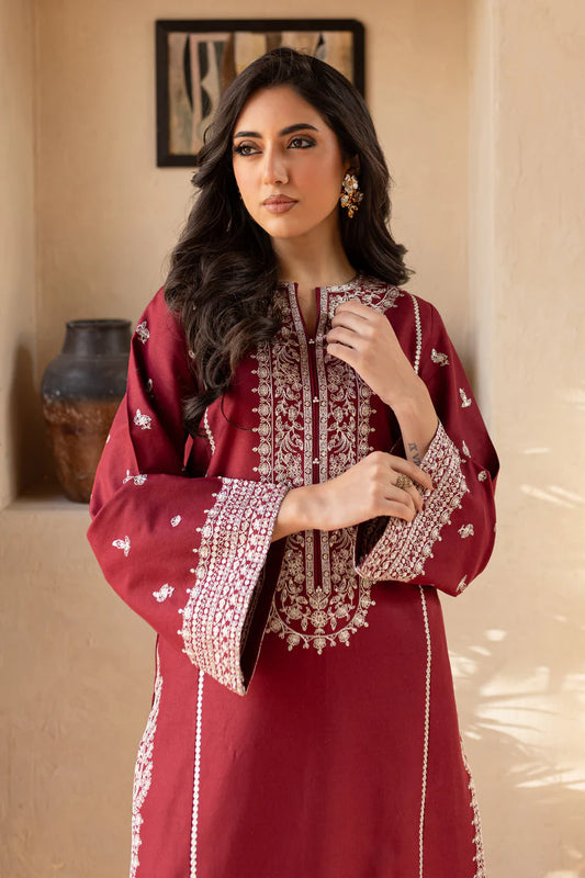 BATIK-2PC SEQUIN LAWN EMBROIDERED SHIRT WITH SEQUIN LAWN EMBROIDERED TROUSER-W.J-1735