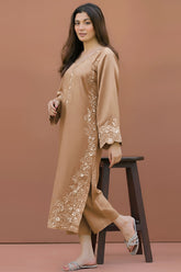 LAJWANTI-2PC LAWN EMBROIDERED SHIRT WITH TROUSER-1146