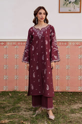 BATIK-2PC LAWN EMBROIDERED SHIRT WITH LAWN TROUSER-W.J-119