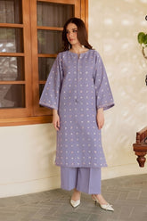 BATIK-2PC LAWN EMBROIDERED SHIRT WITH LAWN TROUSER-W.J-200