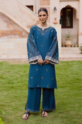 BATIK-2PC LAWN EMBROIDERED SHIRT WITH LAWN TROUSER-W.J-115