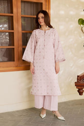 BATIK-2PC LAWN EMBROIDERED SHIRT WITH LAWN TROUSER-W.J-201