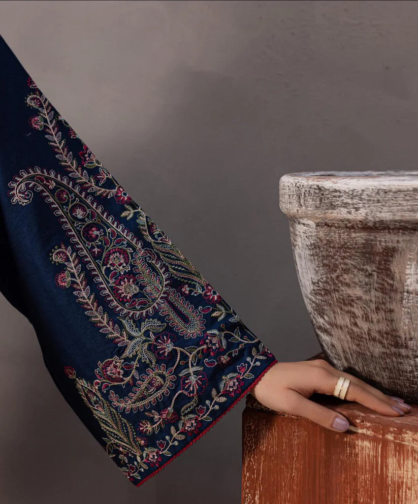 BATIK - 2PC LAWN EMBROIDERED SHIRT AND EMBROIDERED TROUSER -W.J-1786