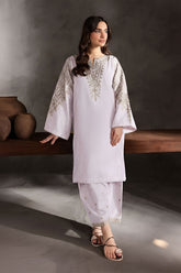 BATIK-2PC LAWN EMBROIDERED SHIRT WITH LAWN TROUSER-W.J-1018