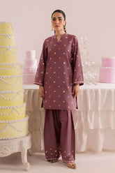 BATIK-2PC LAWN EMBROIDERED SHIRT WITH LAWN TROUSER-W.J-206