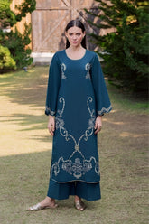 BATIK-2PC LAWN EMBROIDERED SHIRT WITH LAWN TROUSER-W.J-105