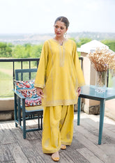 URGE-2PC LAWN EMBROIDERED SHIRT WITH LAWN TROUSER-W.J-228