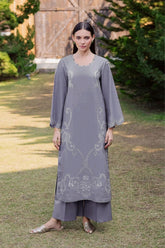 BATIK-2PC LAWN EMBROIDERED SHIRT WITH LAWN TROUSER-W.J-102