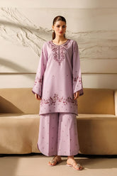 BATIK-2PC LAWN EMBROIDERED SHIRT WITH LAWN TROUSER-W.J-219