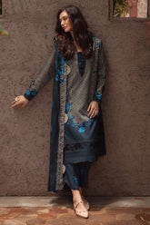 CHARIZMA-3PC KHADDAR PRINTED SHIRT WITH KHADDAR PRINTED DUPATTA AND PRINT TROUSER-W.J-2656