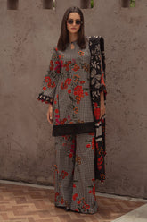 CHARIZMA-3PC KHADDAR PRINTED SHIRT WITH KHADDAR PRINTED DUPATTA AND PRINT TROUSER-W.J-2653