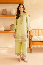 BATIK-2PC LAWN EMBROIDERED SHIRT WITH EMB TROUSER-W.J-15