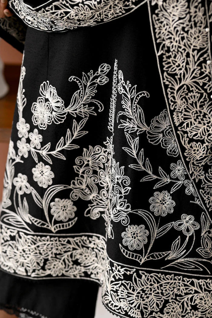 BATIK-3PC DHANAK EMBROIDERED SHIRT WITH DHANAK EMBROIDERED SHAWL & TROUSER-W.J-1905
