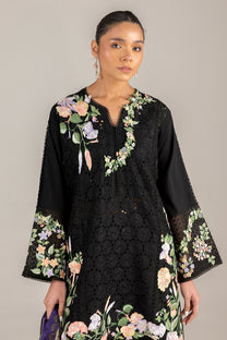 MUSHQ-3PC LAWN EMBROIDERED SHIRT WITH MONARK PRINT DUAPATTA AND TROUSER-W.J-1675