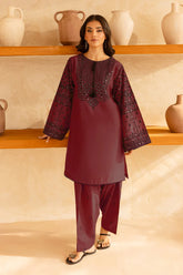 BATIK-2PC LAWN EMBROIDERED SHIRT WITH EMB TROUSER-W.J-233 B