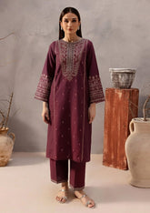 BATIK-2PC LAWN SEQUIN EMBROIDERED SHIRT WITH LAWN SEQUIN EMBROIDERED TROUSER-W.J-271
