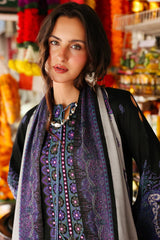 CHARIZMA-3PC KHADDAR PRINTED SHIRT WITH KHADDAR PRINTED DUPATTA AND PRINT TROUSER-W.J-2667