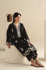 BATIK-2PIECE DHANAK EMBROIDERED SHIRT WITH DHANAK EMB TROUSER-WJ-15136