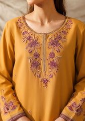 BATIK-2PC LAWN EMBROIDERED SHIRT WITH LAWN TROUSER-W.J-212
