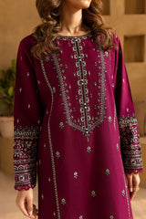 BATIK-2PC LAWN EMBROIDERED SEQUIN SHIRT AND EMBROIDERED TROUSER-W.J-225