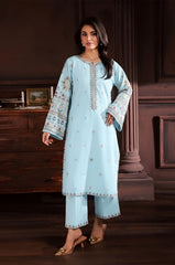 BATIK-2PC LAWN EMBROIDERED SHIRT WITH LAWN TROUSER-W.J-165