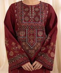 SAPPHIRE-3PC LAWN EMBROIDERED SHIRT WITH CHIFFON PRINTED DUPATTA AND TROUSER-W.J-4548