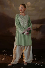 URGE-2PC LAWN EMBROIDERED SHIRT WITH LAWN EMBROIDERED TROUSER-W.J-85