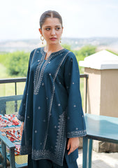 URGE-2PC LAWN EMBROIDERED SHIRT WITH LAWN TROUSER-W.J-230