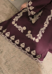 MIRANA-2PC  LAWN EMBROIDERED SHIRT WITH EMBROIDERED TROUSER-W.J-49