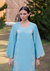BATIK-2PC LAWN EMBROIDERED SHIRT WITH LAWN TROUSER-W.J-100