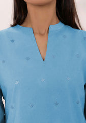 SAPPHIRE-2PC  LAWN EMBROIDERED SHIRT WITH EMBROIDERED TROUSER-W.J-52
