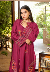 LAJWANTI-2PC LAWN EMBROIDERED SHIRT WITH TROUSER-1136