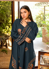 LAJWANTI-2PC LAWN EMBROIDERED SHIRT WITH TROUSER-1141