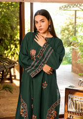 LAJWANTI-2PC LAWN EMBROIDERED SHIRT WITH TROUSER-1141 (Copy)