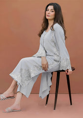 LAJWANTI-2PC LAWN EMBROIDERED SHIRT WITH TROUSER-1147