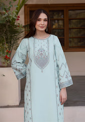 BATIK-2PC LAWN EMBROIDERED SHIRT WITH LAWN TROUSER-W.J-142