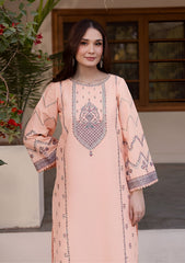 BATIK-2PC LAWN EMBROIDERED SHIRT WITH LAWN TROUSER-W.J-140